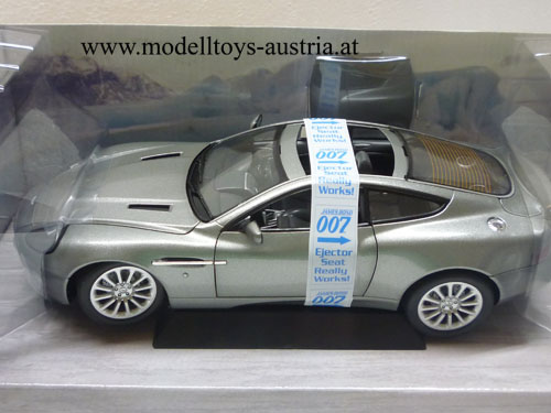 Aston Martin V12 Vanquish James BOND 007 Stirb an einem anderen Tag 1:18