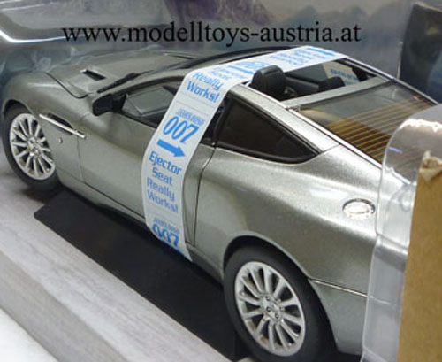 Aston Martin V12 Vanquish James BOND 007 Stirb an einem anderen Tag 1:18