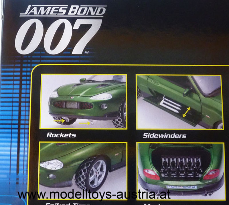 Jaguar XKR Roadster Cabrio James BOND 007 Stirb an einem anderen Tag 1:18