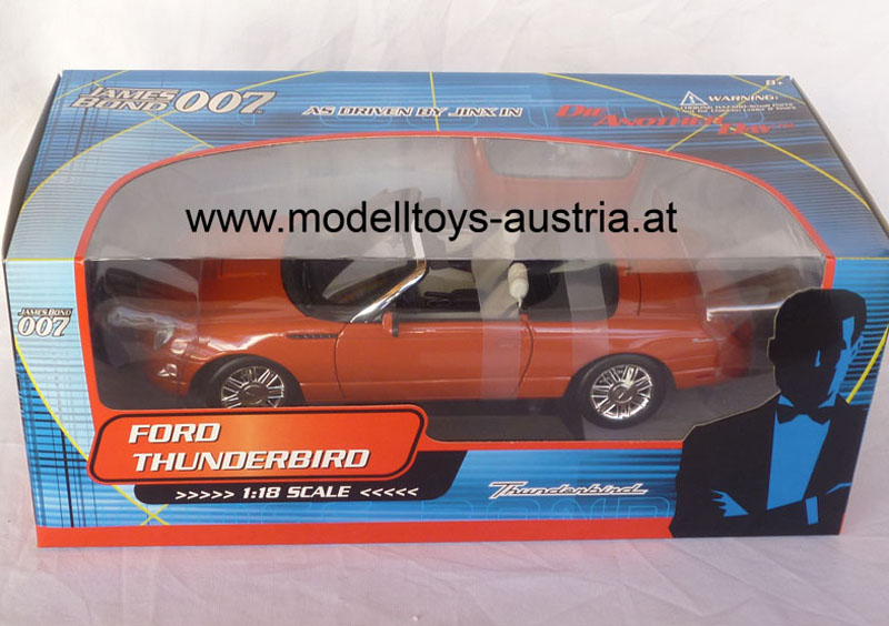 Ford Thunderbird James BOND 007 Stirb an einem anderen Tag 1:18