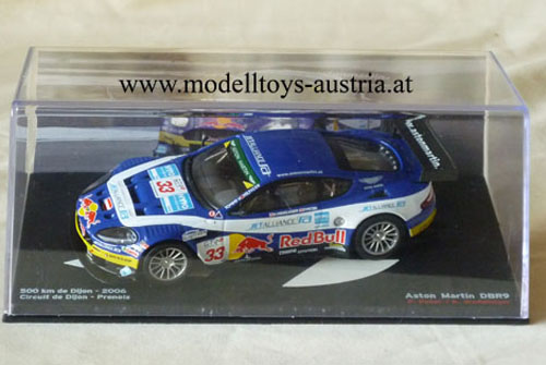Aston Martin DBR9 2006 Red Bull 500 km von Dijon Karl WENDLINGER / Philipp PETER 1:43
