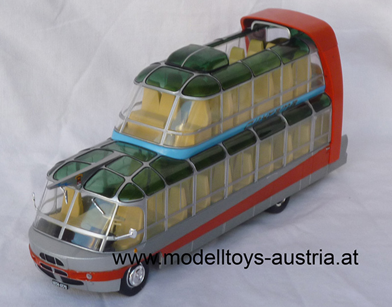 Citroen U55 CITYRAMA CURRUS 1955 Frankreich 1:43 Bus Altaya