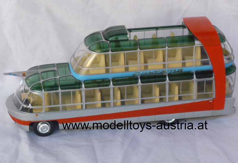 Citroen U55 CITYRAMA CURRUS 1955 Frankreich 1:43 Bus Altaya