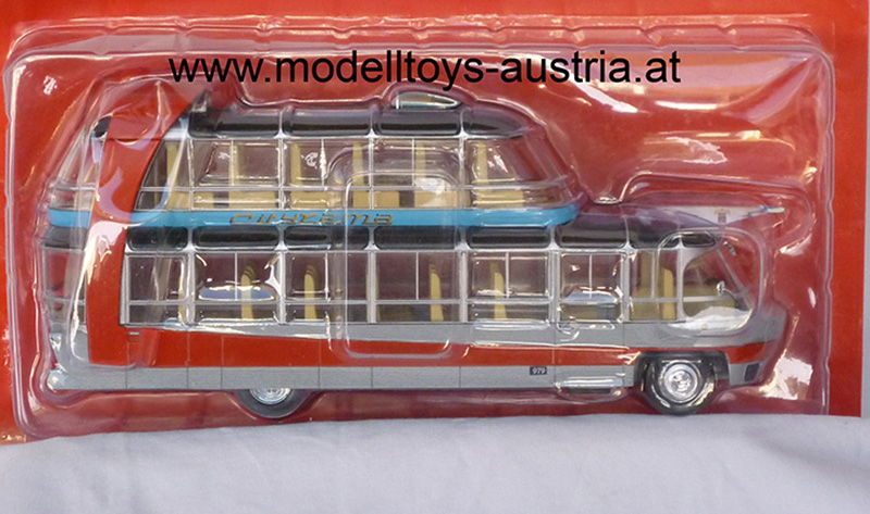 Citroen U55 CITYRAMA CURRUS 1955 Frankreich 1:43 Bus Altaya