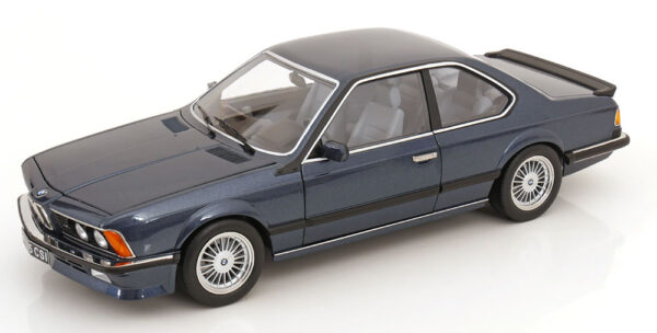 BMW E24 635 M CSI 1987 blau metallik mit ALPINA Felgen 1:12