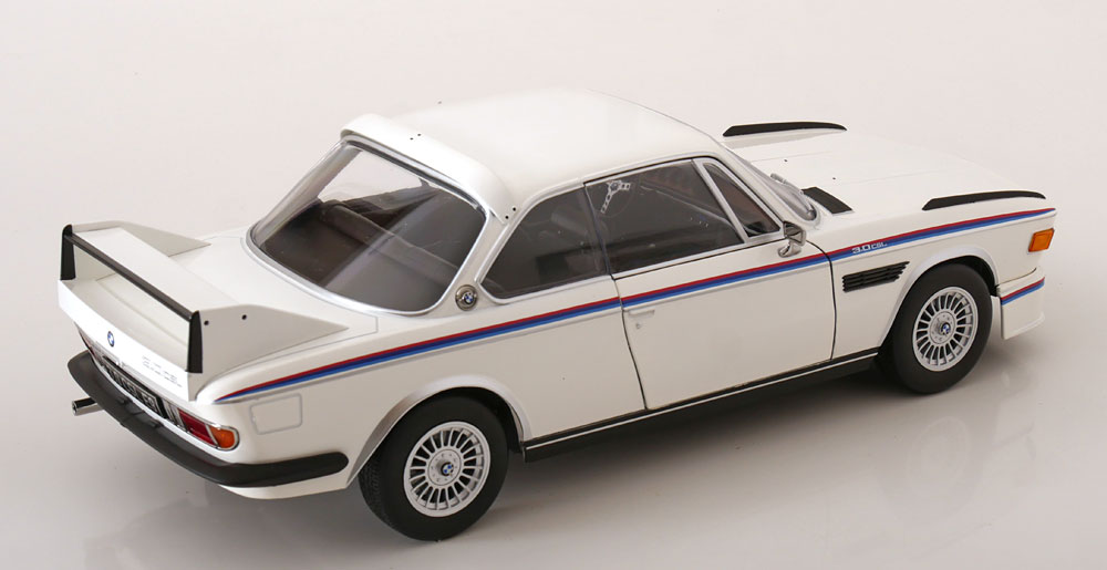 BMW E9 3.0 CSL Coupe mit Spoiler Set 1973 - 1975 weiss 1:12