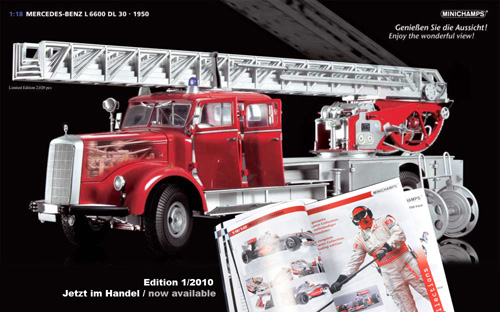 Minichamps Katalog 2010 Edition I 20 Jahre Minichamps