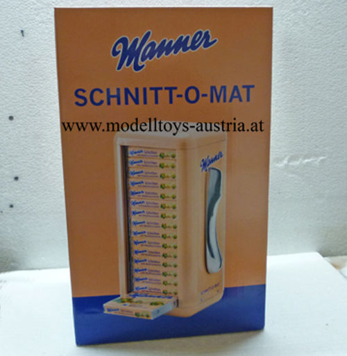 Manner SCHNITT-O-MAT Manner Schnitten Automat mit 16 Packungen MANNER Schnitten