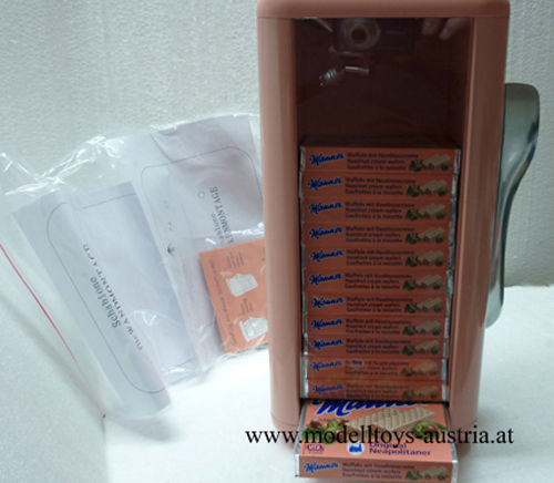 Manner SCHNITT-O-MAT Manner Schnitten Automat mit 16 Packungen MANNER Schnitten