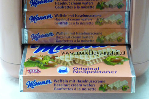 Manner SCHNITT-O-MAT Manner Schnitten Automat mit 16 Packungen MANNER Schnitten