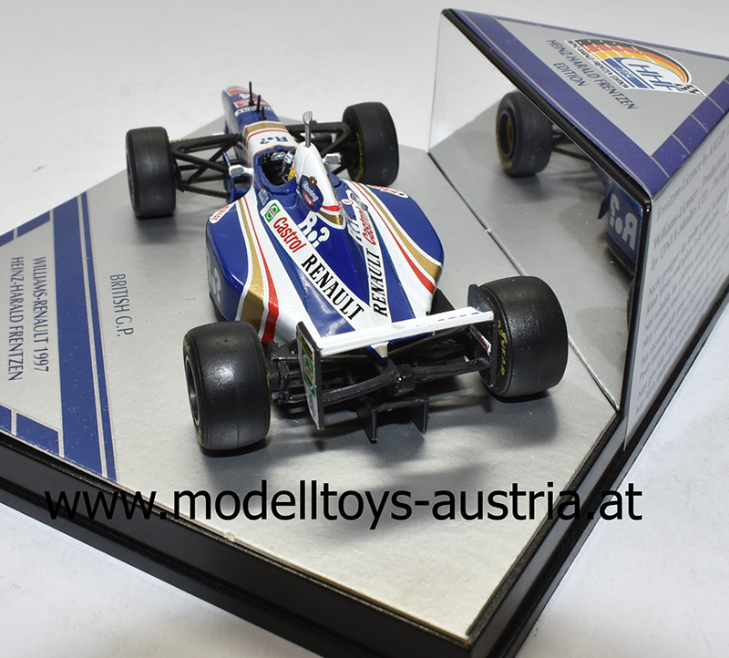 Williams FW19 Renault 1997 England GP Heinz Harald FRENTZEN 1:43