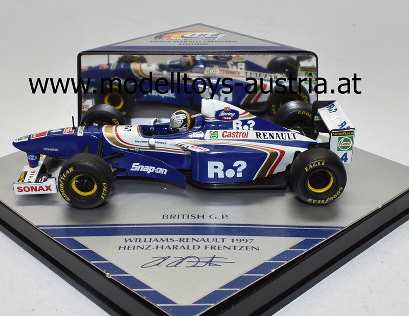 Williams FW19 Renault 1997 England GP Heinz Harald FRENTZEN 1:43