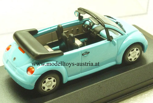 VW New Beetle Cabrio Concept Car 1994 hellblau 1:43