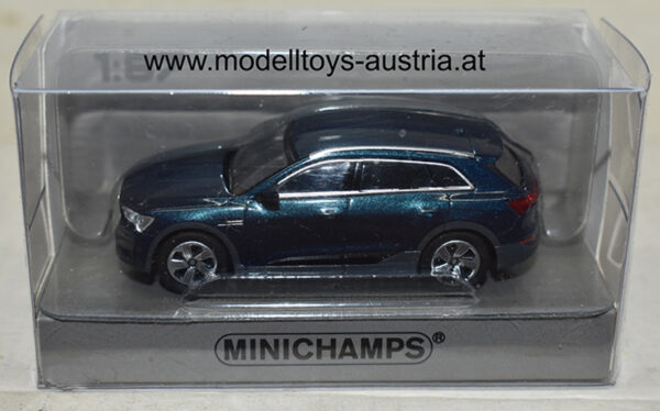Audi E Tron 2020 dunkel blau metallik 1:87 H0