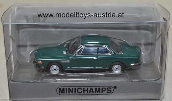 BMW E9 2800 CS Coupe 1968 dunkel grün 1:87 H0