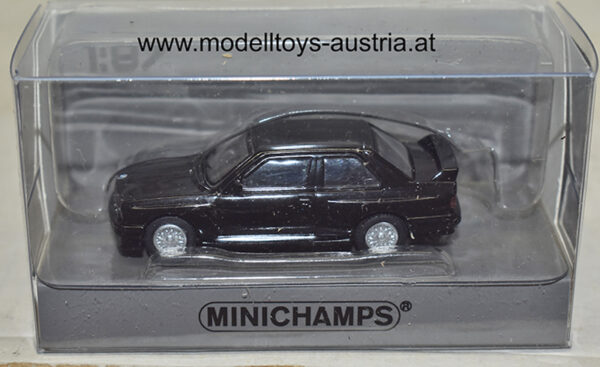 BMW E30 M3 Coupe 1986 schwarz 1:87 H0