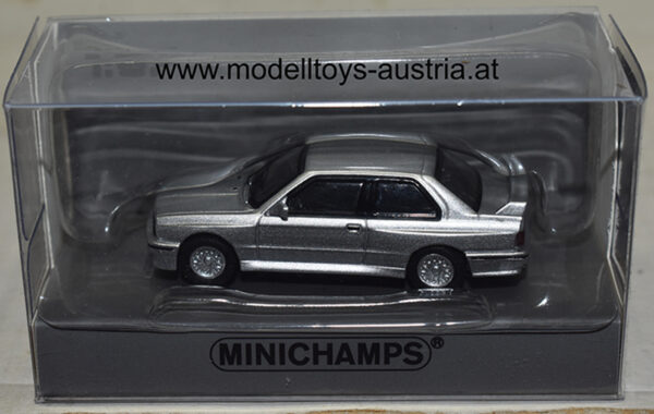 BMW E30 M3 Coupe 1986 silber 1:87 H0