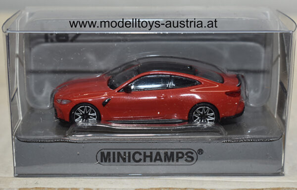 BMW G82 M4 Coupe 2020 rot metallik 1:87 H0