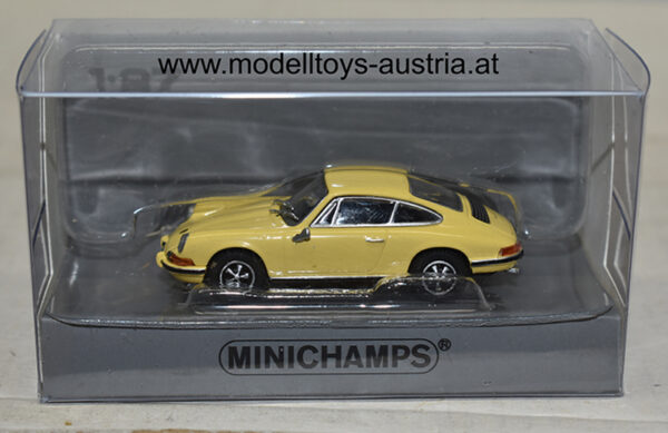 Porsche 911 T Coupe 1972 gelb 1:87 H0
