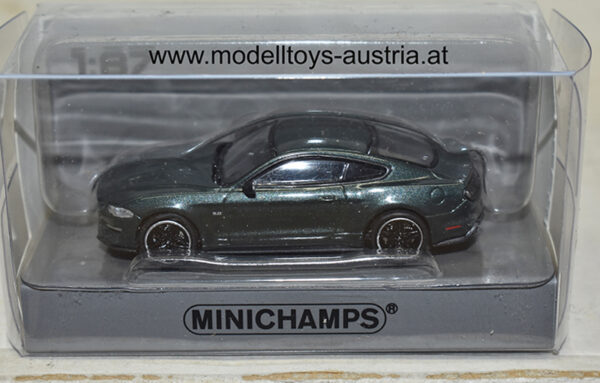 Ford Mustang Coupe 2018 dunkel grün metallik 1:87 H0