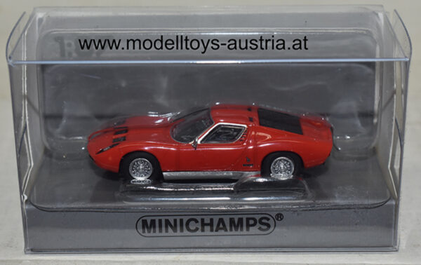 Lamborghini Miura Coupe 1966 rot 1:87 H0