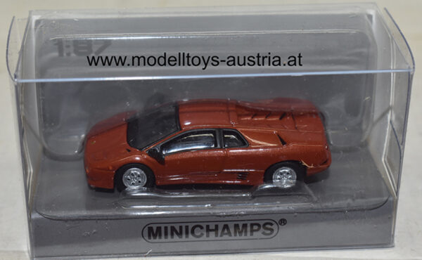Lamborghini Diablo Coupe 1994 kupfer metallik 1:87 H0