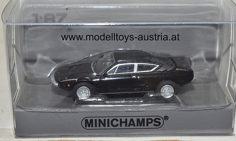 Lamborghini Urraco Coupe 1974 schwarz 1:87 H0