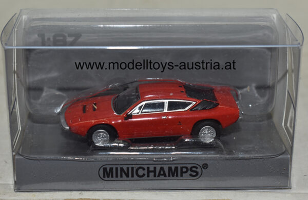 Lamborghini Urraco Coupe 1974 rot 1:87 H0