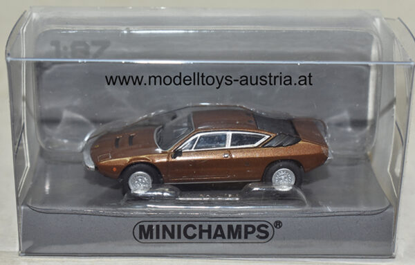 Lamborghini Urraco Coupe 1974 braun metallik 1:87 H0