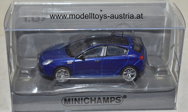Alfa Romeo Giulietta Veloce 2017 blau metallik 1:87 H0