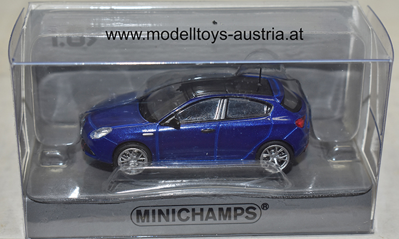 Alfa Romeo Giulietta Veloce 2017 blau metallik 1:87 H0