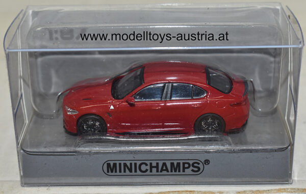Alfa Romeo Giulia QUADRIFOGLIO 2017 rot 1:87 H0