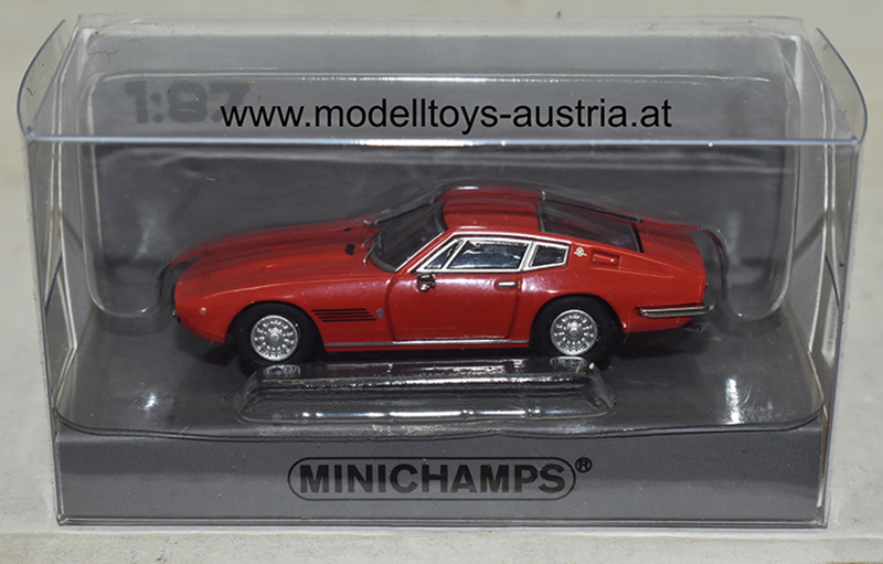 Maserati Ghibli Coupe 1969 rot 1:87 H0