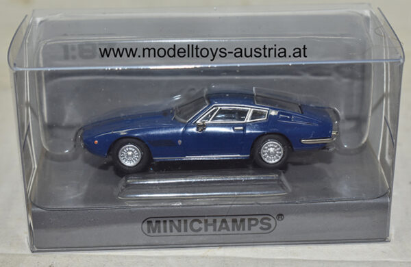 Maserati Ghibli Coupe 1969 dunkel blau 1:87 H0