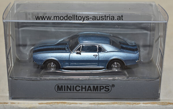 Chevrolet Camaro Coupe 1967 blau metallik 1:87 H0