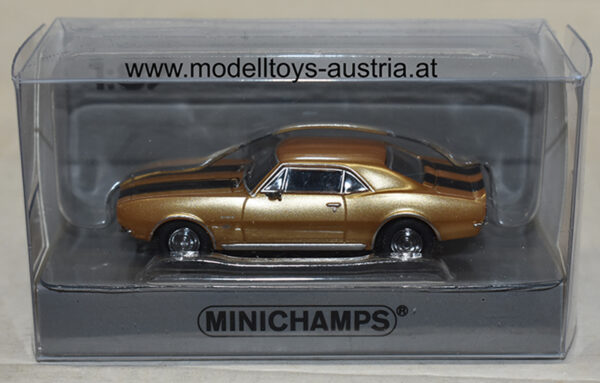 Chevrolet Camaro Coupe 1967 gold 1:87 H0