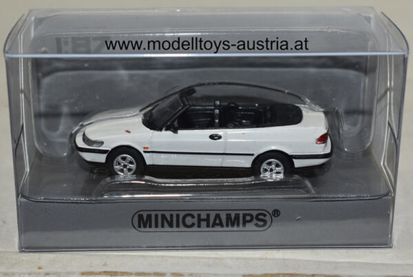 Saab 900 Cabrio 1995 weiss 1:87 H0