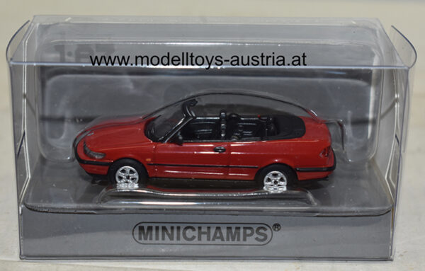 Saab 900 Cabrio 1995 rot 1:87 H0