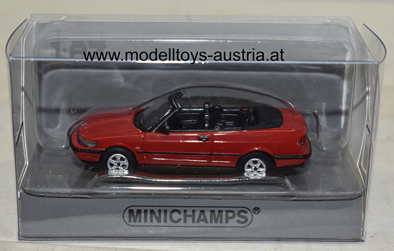 Saab 900 Cabrio 1995 rot 1:87 H0