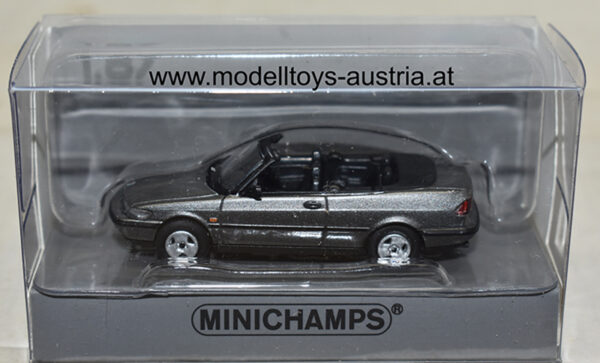 Saab 900 Cabrio 1995 grau metallik 1:87 H0
