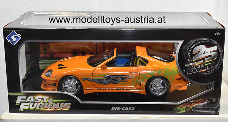 Toyota Supra MK IV 2001 Fast & Furious BRIAN’S Car 1:18 Solido – Bild 10