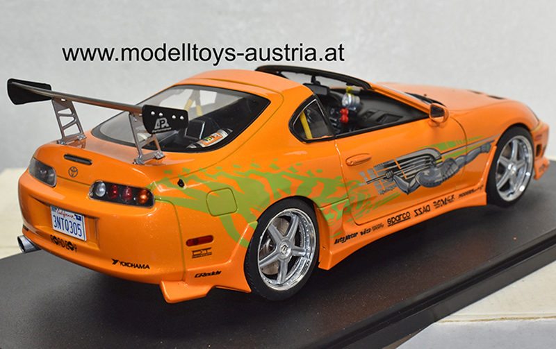 Toyota Supra MK IV 2001 Fast & Furious BRIAN’S Car 1:18 Solido – Bild 3