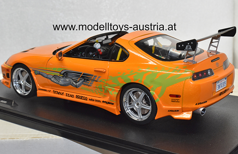 Toyota Supra MK IV 2001 Fast & Furious BRIAN’S Car 1:18 Solido – Bild 4