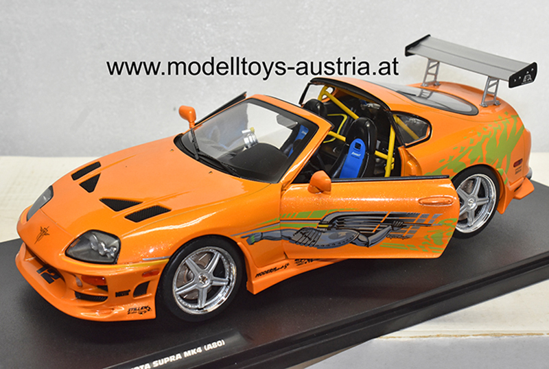 Toyota Supra MK IV 2001 Fast & Furious BRIAN’S Car 1:18 Solido – Bild 5
