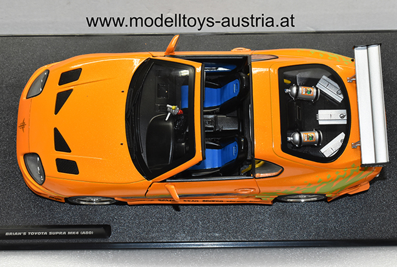 Toyota Supra MK IV 2001 Fast & Furious BRIAN’S Car 1:18 Solido – Bild 9