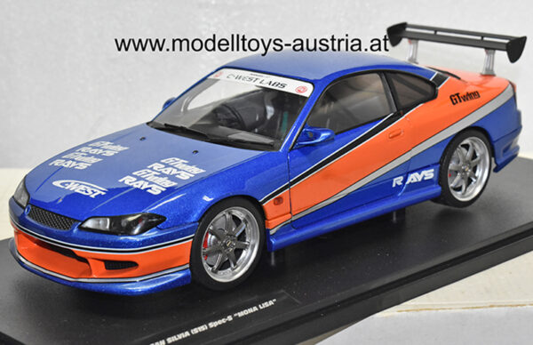 Nissan Silvia S15 SPEC-S 2006 Tokyo Drift MONA LISA 1:18