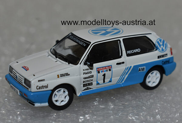 VW Golf II 1991 Hunsrück Rally Erwin WEBER / Martin HIEMER 1:87 H0
