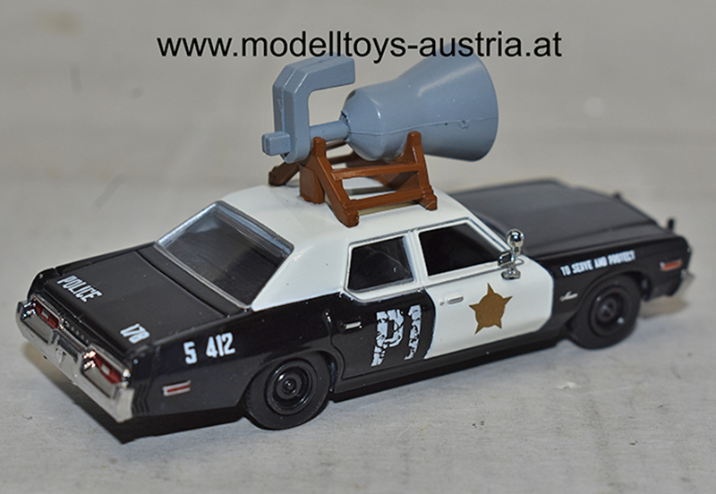 Dodge Monaco mit Lautsprecher BLUES BROTHERS 1:87 H0 – Bild 3