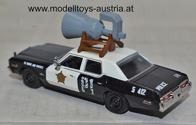 Dodge Monaco mit Lautsprecher BLUES BROTHERS 1:87 H0 – Bild 4