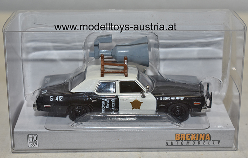 Dodge Monaco mit Lautsprecher BLUES BROTHERS 1:87 H0 – Bild 5